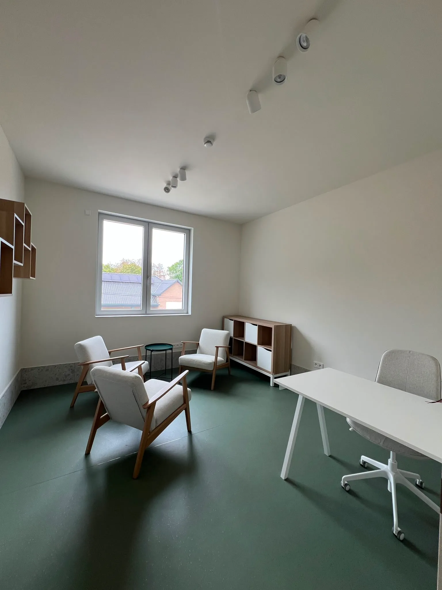 Een consultatieruimte in Praktijk Bloemendorp